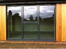 Alu composite timber window