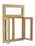 Inward Opening Tilt and Turn Timber Window Turn Function