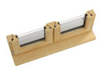 Inward Opening Tilt and Turn Timber Window Section