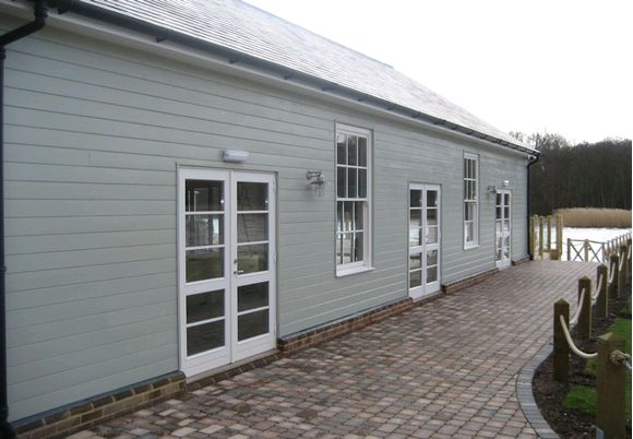 The Boathouse - Double Doors and Windows Installation